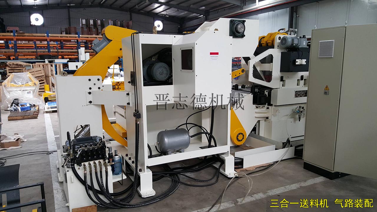 三合一送料機氣路裝配 三合一送料機氣路裝配