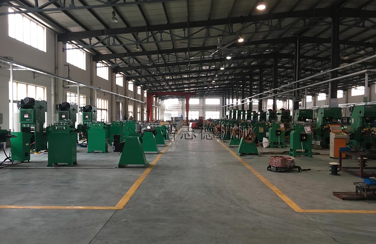 開卷整平伺服送料機生產線安裝 開卷整平伺服送料機生產線安裝