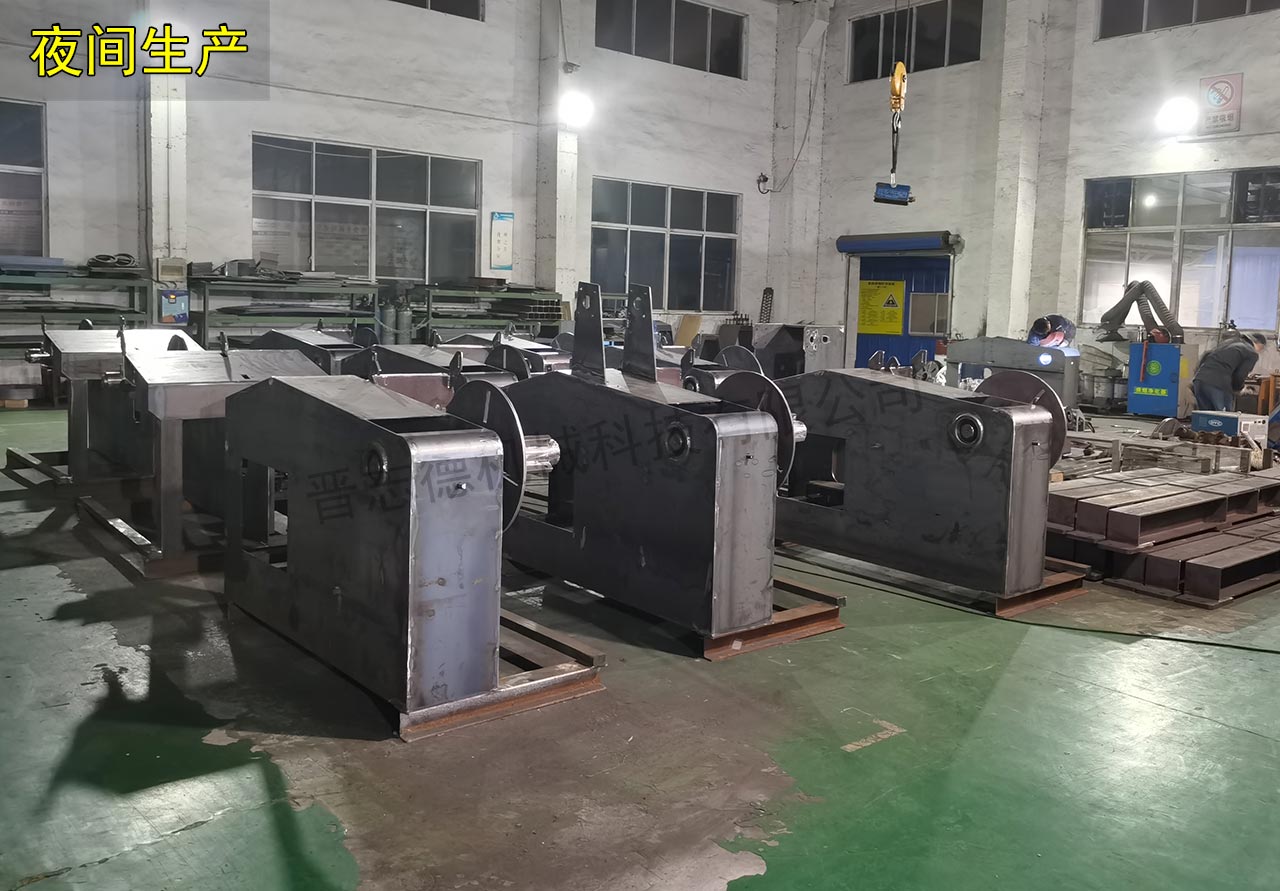 二合一料架兼整平機夜間裝配 二合一料架兼整平機夜間裝配